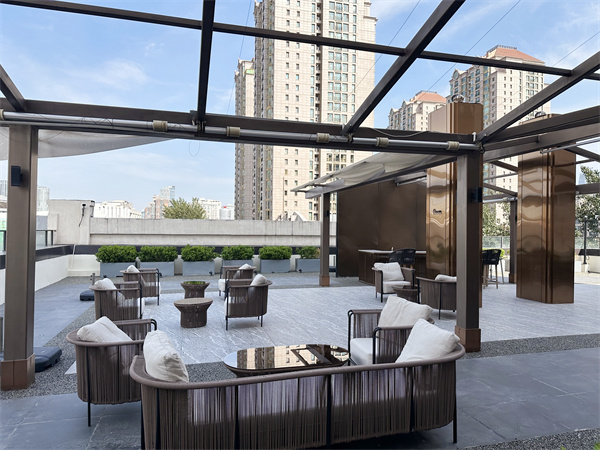 Rooftop terrace